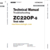 Hitachi ZC220P-6 Technicial and Workshop Manual