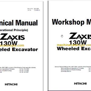 Hitachi ZX130W Technical and Workshop Manual