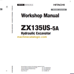 Hitachi ZX135US-5A Technical and Workshop Manual