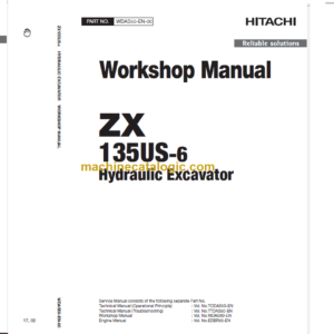 Hitachi ZX135US-6 Technical and Workshop Manual