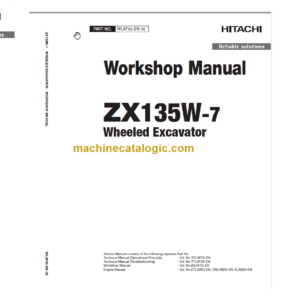 Hitachi ZX135W-7 Technical and Workshop Manual
