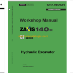 Hitachi ZX140H Technical and Workshop Manual
