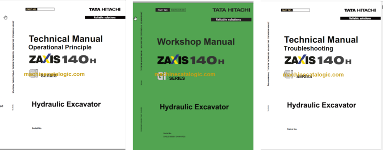 Hitachi ZX140H Technical and Workshop Manual