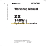 Hitachi ZX140W-3 Technical and Workshop Manual