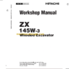 Hitachi ZX145W-3 Technical and Workshop Manual