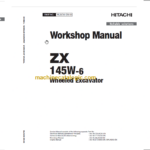 Hitachi ZX145W-6 Technical and Workshop Manual