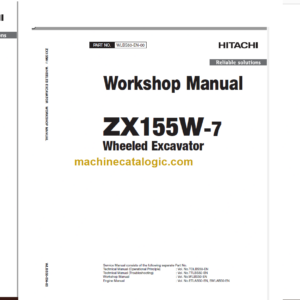 Hitachi ZX155W-7 Technical and Workshop Manual