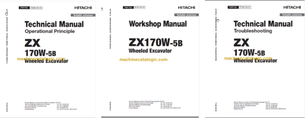 Hitachi ZX170W-5B Technical and Workshop Manual