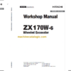 Hitachi ZX170W-6 Technical and Workshop Manual