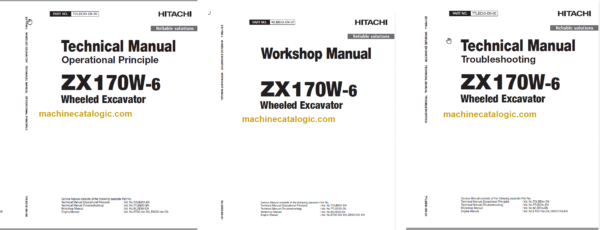 Hitachi ZX170W-6 Technical and Workshop Manual