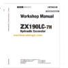 Hitachi ZX190LC-7H Technical and Workshop Manual