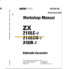 Hitachi ZX210LC-7 ZX210LCN-7 ZX240N-7 Technical and Workshop Manual