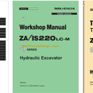 Hitachi ZX220LC-M Technical and Workshop Manual