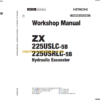 Hitachi ZX225USLC-5B ZX225USRLC-5B Technical and Workshop Manual