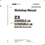 Hitachi ZX225USLC-5B ZX225USRLC-5B Technical and Workshop Manual