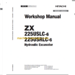 Hitachi ZX225USLC-6 ZX225USRLC-6 Technical and Workshop Manual