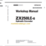 Hitachi ZX250LC-6 ZX250LCN-6 Technical and Workshop Manual