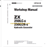 Hitachi ZX250LC-6 Technical and Workshop Manual