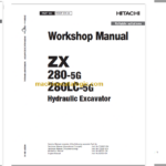 Hitachi ZX280-5G ZX280LC-5G Technical and Workshop Manual
