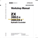 Hitachi ZX300-5A ZX300LC-5A ZX300LCH-5A Technical and Workshop Manual