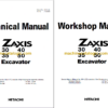 Hitachi ZX30 ZX35 ZX40 ZX50 Technicial and Workshop Manual