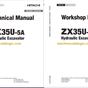 Hitachi ZX35U-5A Technicial and Workshop Manual