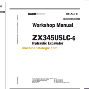 Hitachi ZX350-7G Technical and Workshop Manual