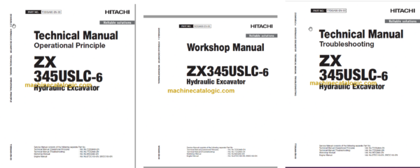 Hitachi ZX350-7G Technical and Workshop Manual