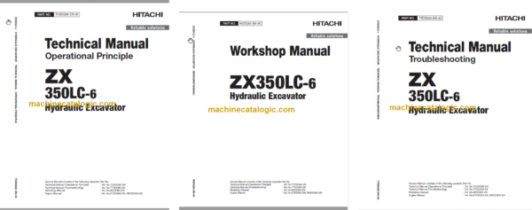 Hitachi ZX350LC-6 Technical and Workshop Manual