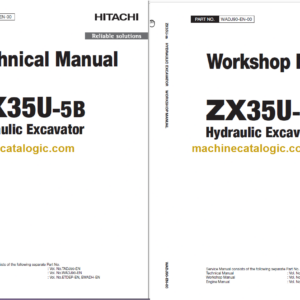 Hitachi ZX35U-5B Technicial and Workshop Manual