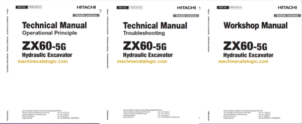 Hitachi ZX60-5G Technicial and Workshop Manual