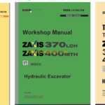 Hitachi ZX370LCH ZX400MTH GI Technical and Workshop Manual