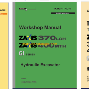 Hitachi ZX370LCH ZX400MTH GI Technical and Workshop Manual