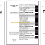 Hitachi ZX500LC ZX500LCH Technical and Workshop Manual