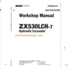 Hitachi ZX530LCH-7 Technical and Workshop Manual