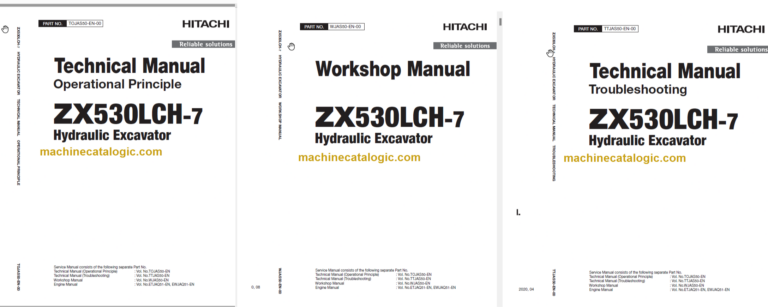 Hitachi ZX530LCH-7 Technical and Workshop Manual
