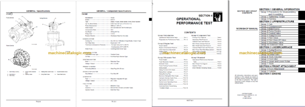 Hitachi ZX75US Technicial and Workshop Manual