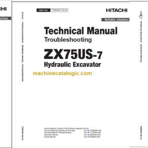 Hitachi ZX75US-7 Technicial and Workshop Manual