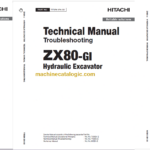Hitachi ZX80-GI Technicial and Workshop Manual