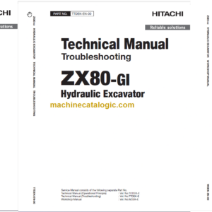 Hitachi ZX80-GI Technicial and Workshop Manual