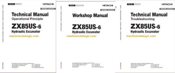 Hitachi ZX85US-6 Technical and Workshop Manual