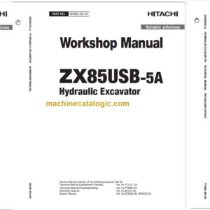 Hitachi ZX85USB-5A Technical and Workshop Manual