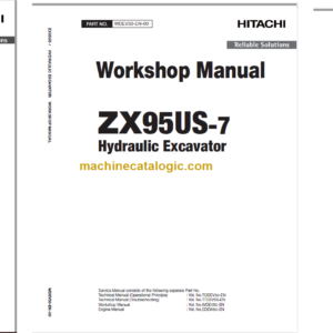 Hitachi ZX95US-7 Technical and Workshop Manual