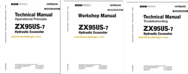 Hitachi ZX95US-7 Technical and Workshop Manual