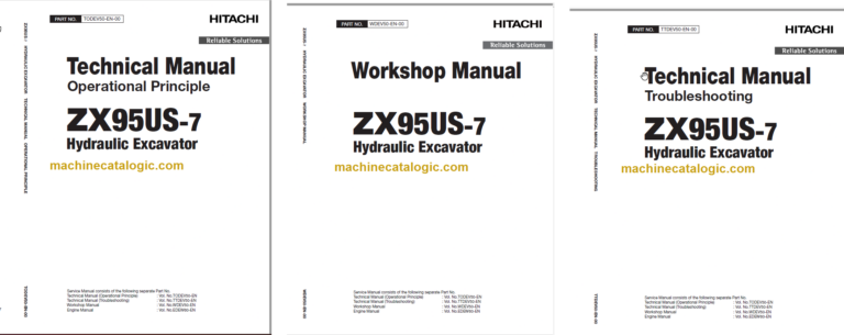 Hitachi ZX95US-7 Technical and Workshop Manual
