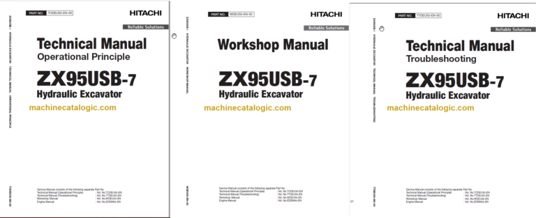 Hitachi ZX95USB-7 Technical and Workshop Manual