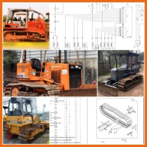 Hitachi Crawler Dozers, Bulldozers, and Crawler Tractors Service and Parts Manuals PDF SET