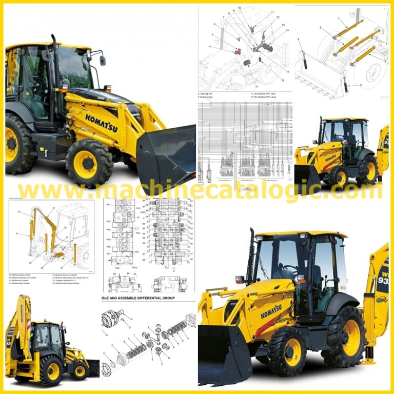 Komatsu Backhoe Loader Shop Manual Full PDF 2024