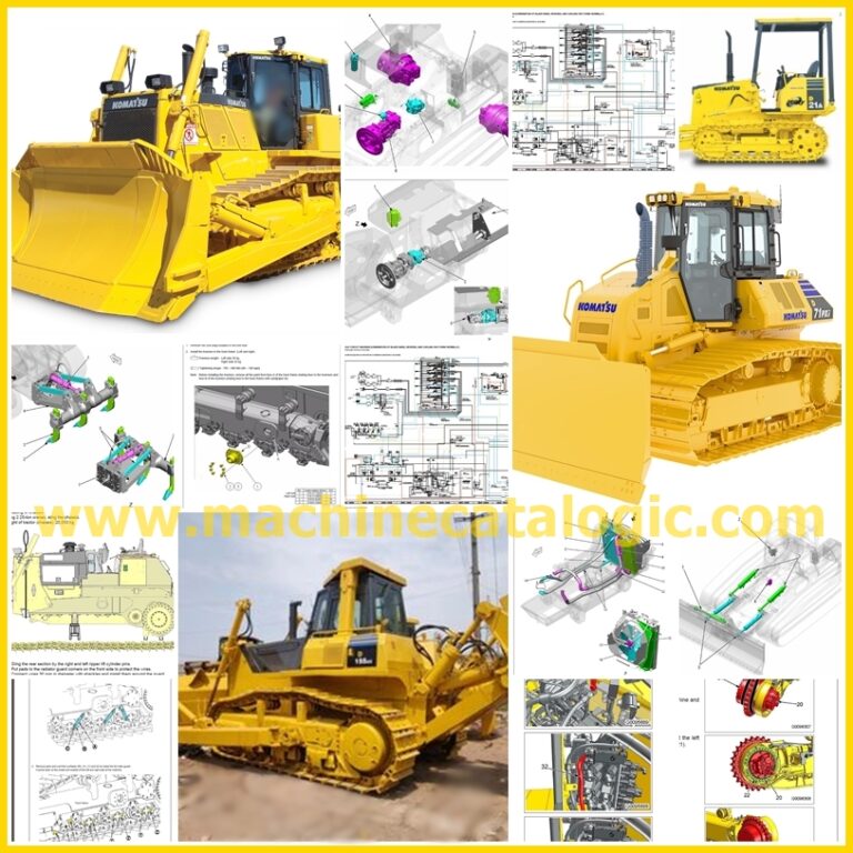 Komatsu Dozer, Shop Manual All Models PDF 2024 (16.4 GB)