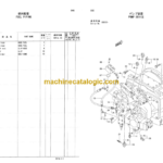 Hitachi CX500W CX500W-C Parts Catalog